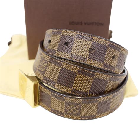 louis vuitton men's leather belt